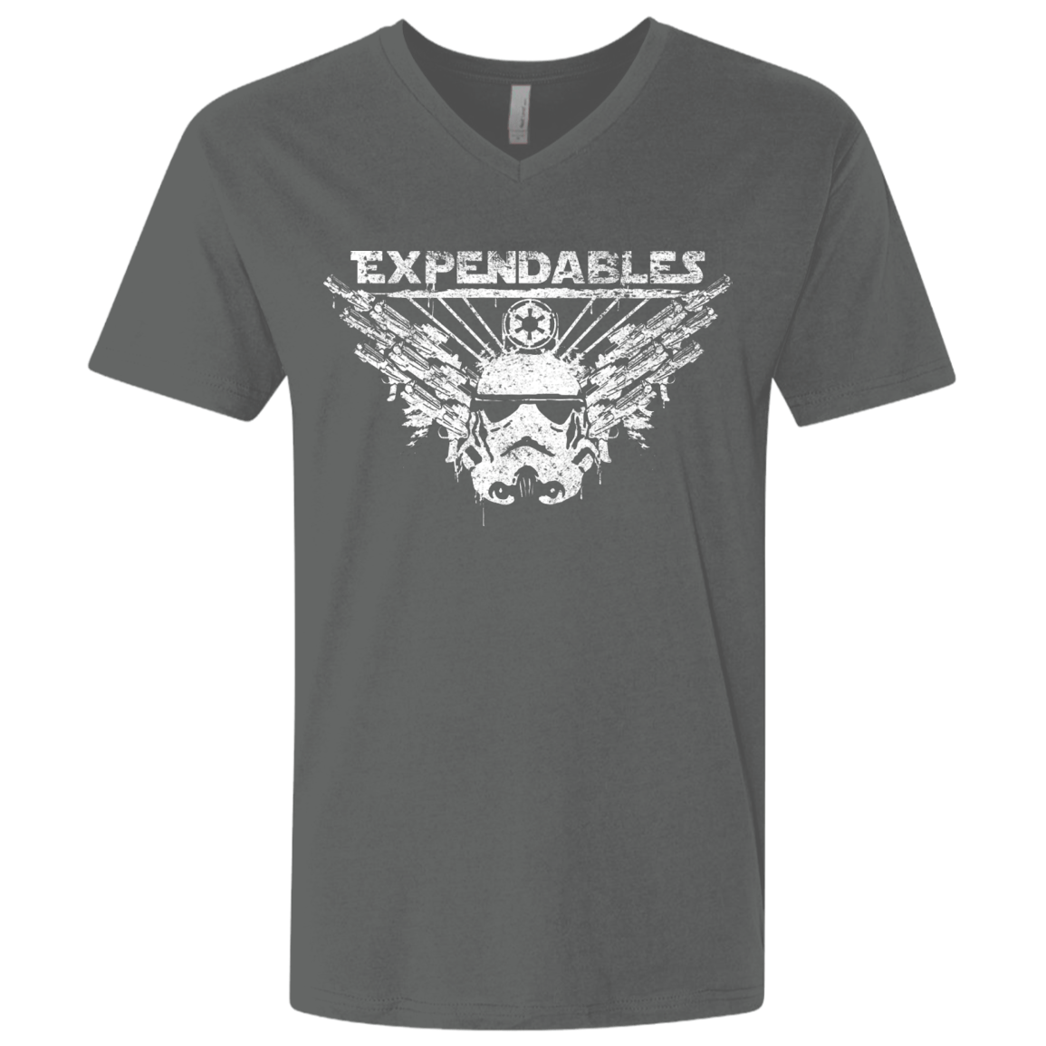 T-Shirts Heavy Metal / X-Small Expendable Troopers Men's Premium V-Neck