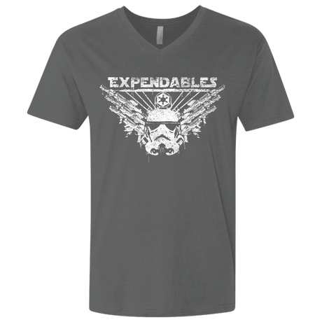 T-Shirts Heavy Metal / X-Small Expendable Troopers Men's Premium V-Neck