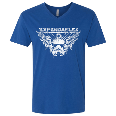 T-Shirts Royal / X-Small Expendable Troopers Men's Premium V-Neck