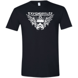 T-Shirts Black / X-Small Expendable Troopers Men's Semi-Fitted Softstyle