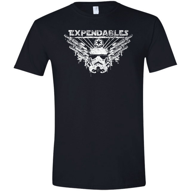 T-Shirts Black / X-Small Expendable Troopers Men's Semi-Fitted Softstyle