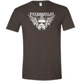 T-Shirts Dark Chocolate / S Expendable Troopers Men's Semi-Fitted Softstyle