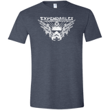 T-Shirts Heather Navy / S Expendable Troopers Men's Semi-Fitted Softstyle