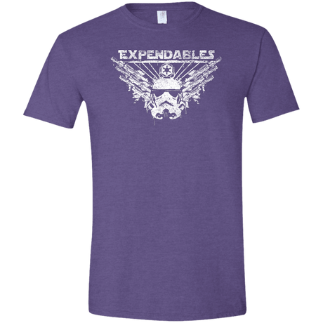 T-Shirts Heather Purple / S Expendable Troopers Men's Semi-Fitted Softstyle