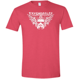T-Shirts Heather Red / S Expendable Troopers Men's Semi-Fitted Softstyle