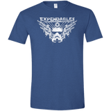 T-Shirts Heather Royal / X-Small Expendable Troopers Men's Semi-Fitted Softstyle