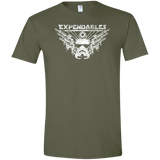 T-Shirts Military Green / S Expendable Troopers Men's Semi-Fitted Softstyle