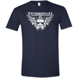 T-Shirts Navy / X-Small Expendable Troopers Men's Semi-Fitted Softstyle