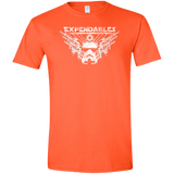 T-Shirts Orange / S Expendable Troopers Men's Semi-Fitted Softstyle