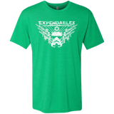 T-Shirts Envy / S Expendable Troopers Men's Triblend T-Shirt