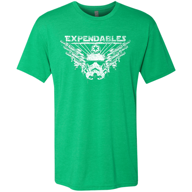 T-Shirts Envy / S Expendable Troopers Men's Triblend T-Shirt
