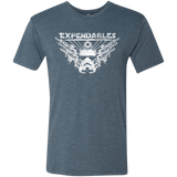 T-Shirts Indigo / S Expendable Troopers Men's Triblend T-Shirt