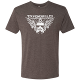T-Shirts Macchiato / S Expendable Troopers Men's Triblend T-Shirt