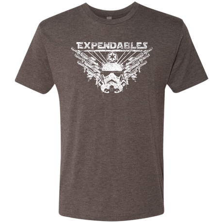T-Shirts Macchiato / S Expendable Troopers Men's Triblend T-Shirt