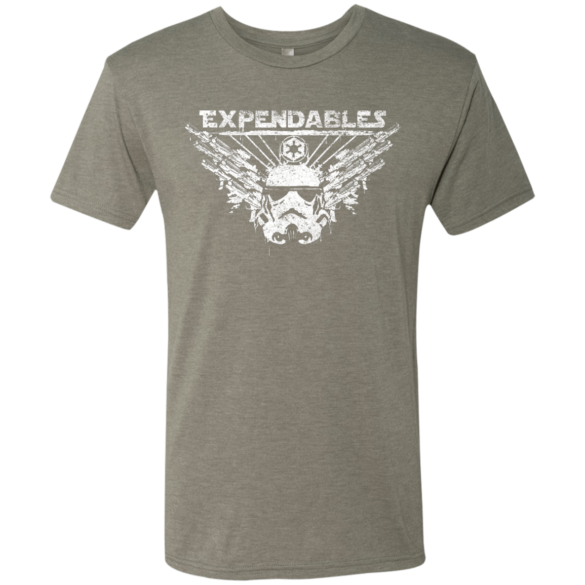 T-Shirts Venetian Grey / S Expendable Troopers Men's Triblend T-Shirt