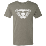 T-Shirts Venetian Grey / S Expendable Troopers Men's Triblend T-Shirt