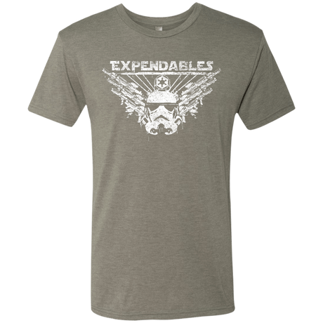 T-Shirts Venetian Grey / S Expendable Troopers Men's Triblend T-Shirt