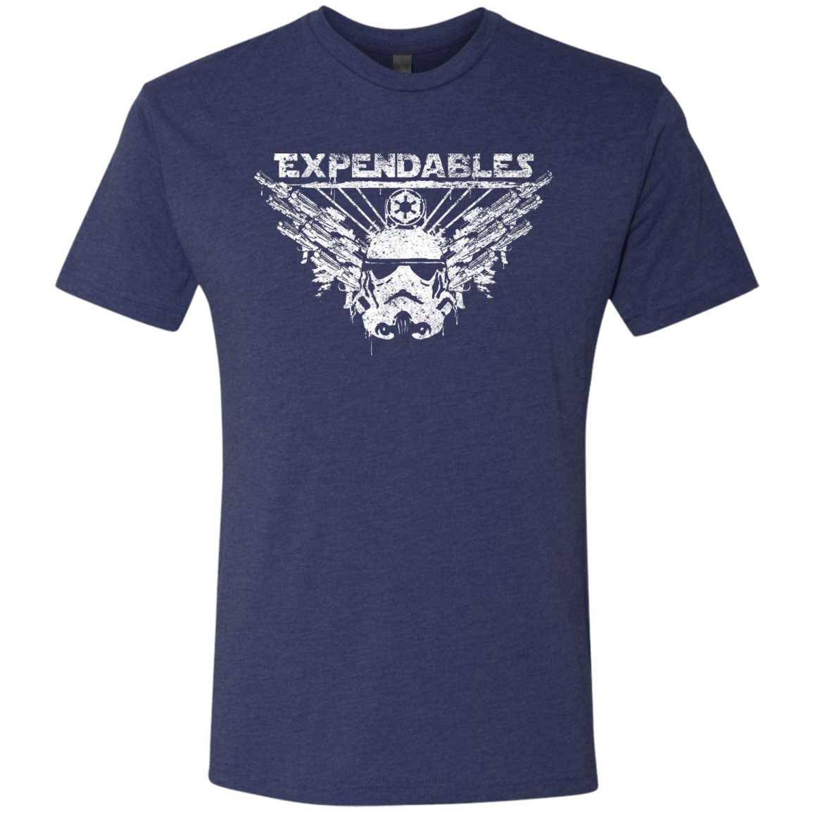 T-Shirts Vintage Navy / S Expendable Troopers Men's Triblend T-Shirt