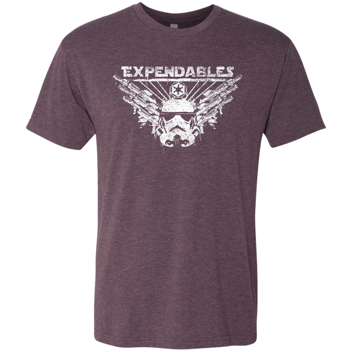 T-Shirts Vintage Purple / S Expendable Troopers Men's Triblend T-Shirt