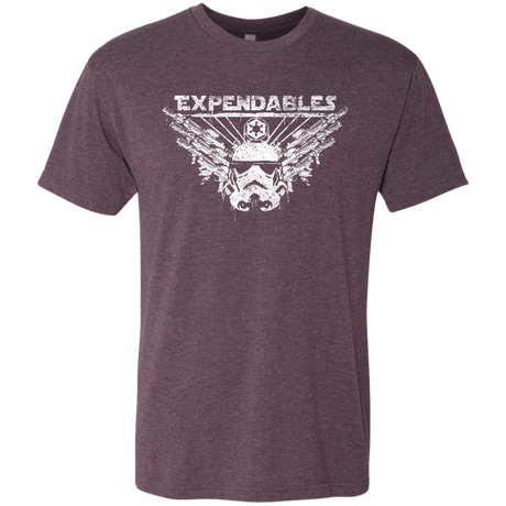 T-Shirts Vintage Purple / S Expendable Troopers Men's Triblend T-Shirt