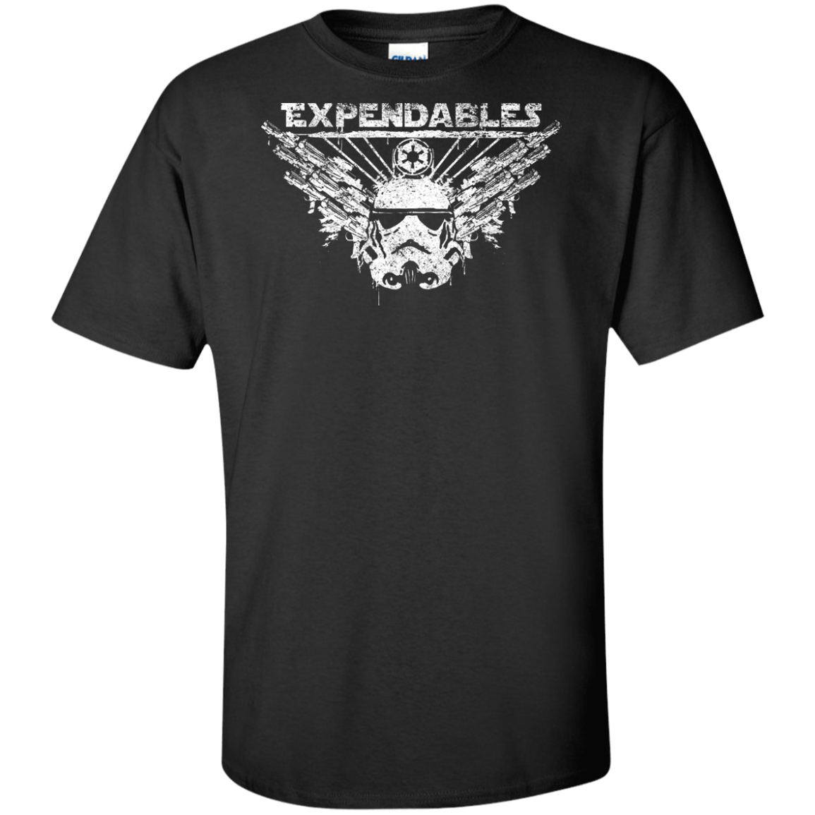 T-Shirts Black / XLT Expendable Troopers Tall T-Shirt