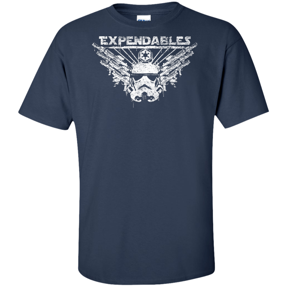 T-Shirts Navy / XLT Expendable Troopers Tall T-Shirt