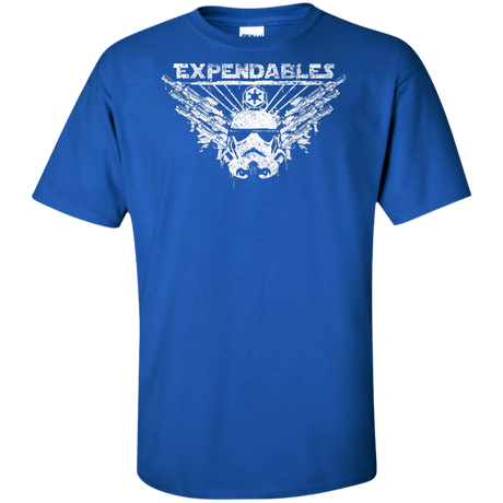T-Shirts Royal / XLT Expendable Troopers Tall T-Shirt