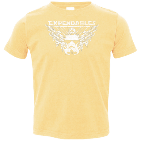 T-Shirts Butter / 2T Expendable Troopers Toddler Premium T-Shirt