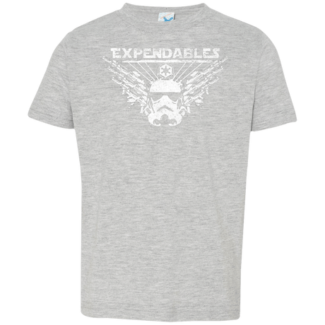 T-Shirts Heather Grey / 2T Expendable Troopers Toddler Premium T-Shirt