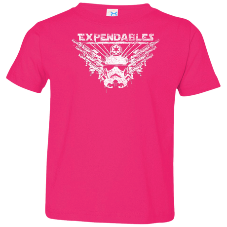 T-Shirts Hot Pink / 2T Expendable Troopers Toddler Premium T-Shirt