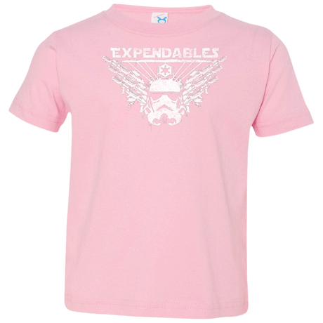 T-Shirts Pink / 2T Expendable Troopers Toddler Premium T-Shirt