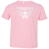 T-Shirts Pink / 2T Expendable Troopers Toddler Premium T-Shirt