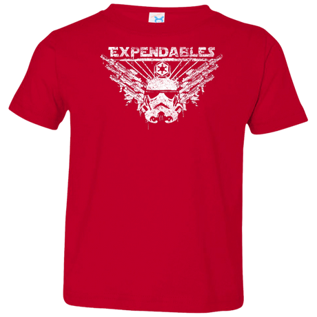 T-Shirts Red / 2T Expendable Troopers Toddler Premium T-Shirt