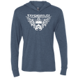 T-Shirts Indigo / X-Small Expendable Troopers Triblend Long Sleeve Hoodie Tee