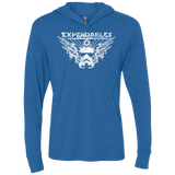 T-Shirts Vintage Royal / X-Small Expendable Troopers Triblend Long Sleeve Hoodie Tee