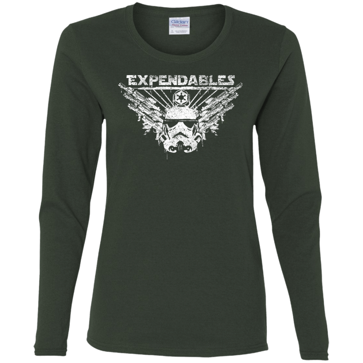 T-Shirts Forest / S Expendable Troopers Women's Long Sleeve T-Shirt