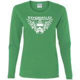 T-Shirts Irish Green / S Expendable Troopers Women's Long Sleeve T-Shirt