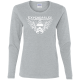 T-Shirts Sport Grey / S Expendable Troopers Women's Long Sleeve T-Shirt