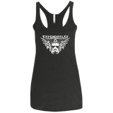 T-Shirts Vintage Black / X-Small Expendable Troopers Women's Triblend Racerback Tank