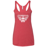 T-Shirts Vintage Red / X-Small Expendable Troopers Women's Triblend Racerback Tank
