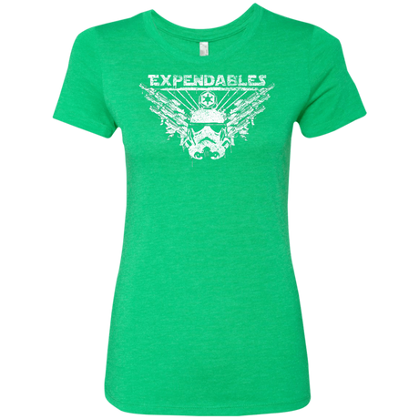 T-Shirts Envy / S Expendable Troopers Women's Triblend T-Shirt