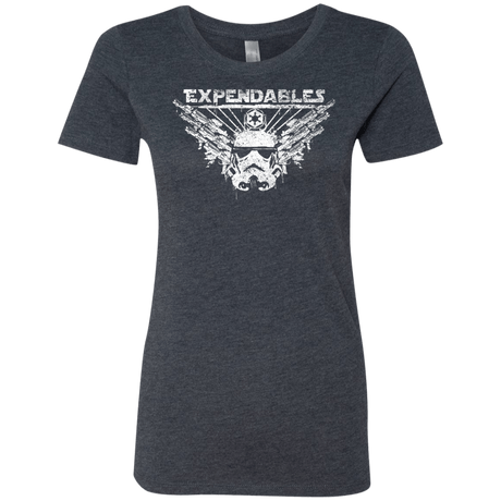 T-Shirts Vintage Navy / S Expendable Troopers Women's Triblend T-Shirt