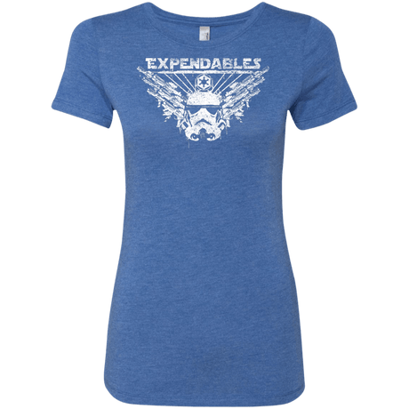 T-Shirts Vintage Royal / S Expendable Troopers Women's Triblend T-Shirt