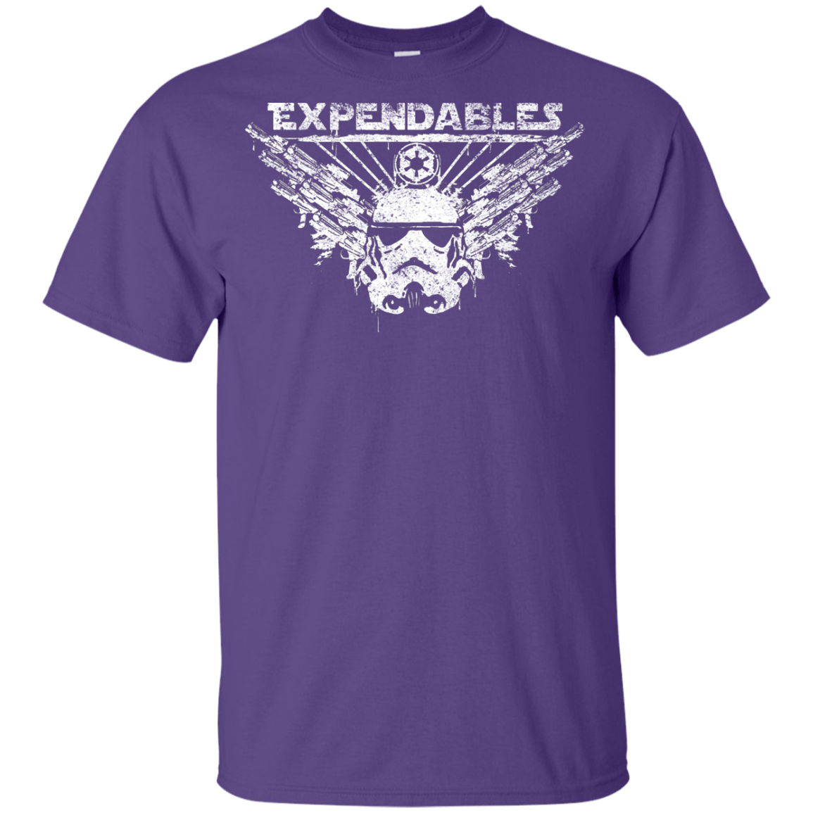 T-Shirts Purple / YXS Expendable Troopers Youth T-Shirt