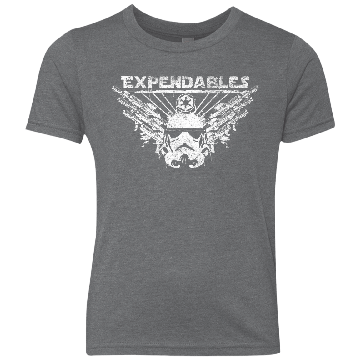T-Shirts Premium Heather / YXS Expendable Troopers Youth Triblend T-Shirt