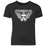 T-Shirts Vintage Black / YXS Expendable Troopers Youth Triblend T-Shirt