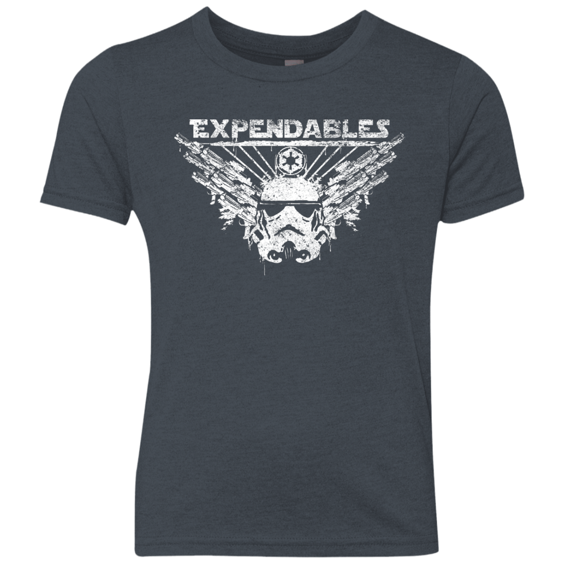 T-Shirts Vintage Navy / YXS Expendable Troopers Youth Triblend T-Shirt