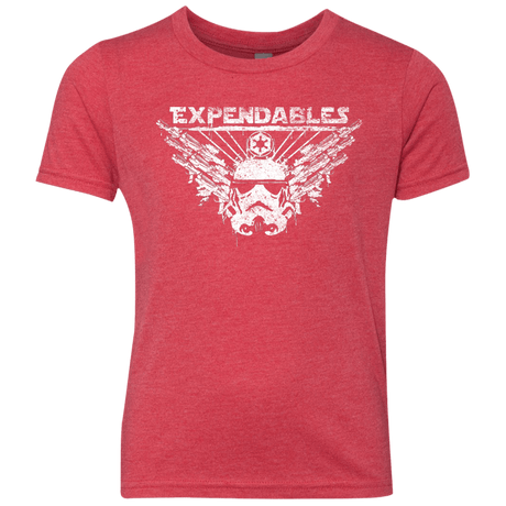 T-Shirts Vintage Red / YXS Expendable Troopers Youth Triblend T-Shirt