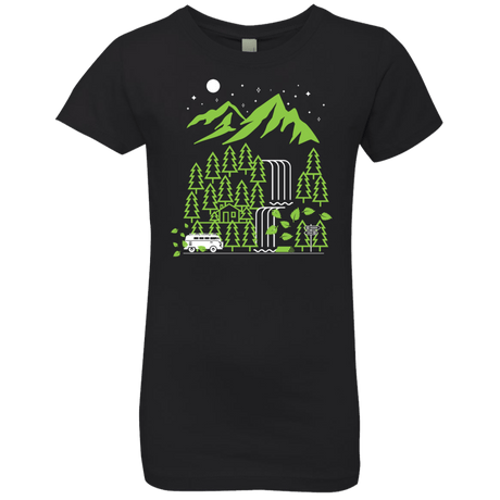 T-Shirts Black / YXS Explore More Girls Premium T-Shirt