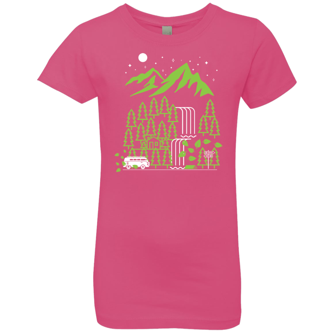 T-Shirts Hot Pink / YXS Explore More Girls Premium T-Shirt